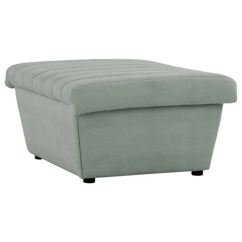 Hocker in Textil Mintgrün
