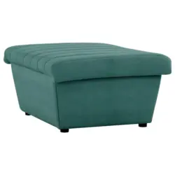 Hocker in Textil Petrol