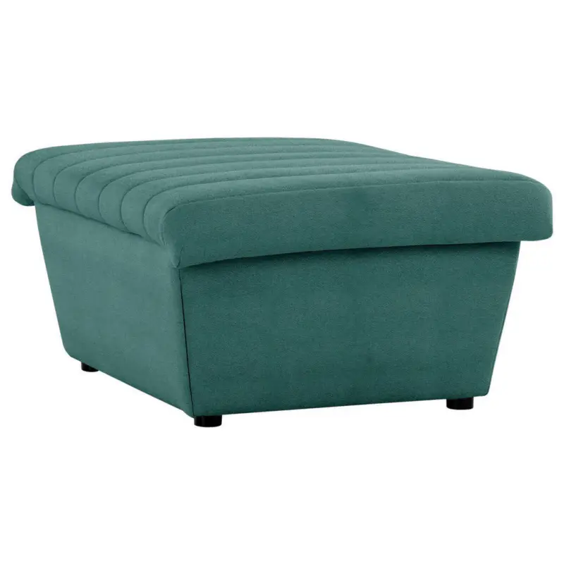 Hocker in Textil Petrol