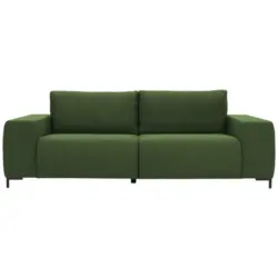Bigsofa in Webstoff Grün