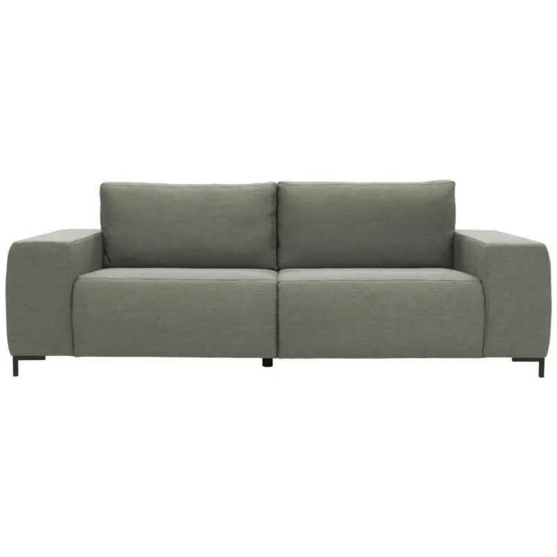 Bigsofa in Webstoff Graubraun