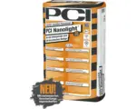 Hornbach PCI Nanolight® leichter variabler Flexmörtel für alle Untergründe und alle keramischen Beläge grau C2TE-S1 15 kg