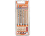 Hornbach HSS Holzbohrer Set Alpen 4-tlg (6-kant)