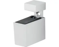 MetallClip Cuadro verstellbar 6 - 20 mm, silber, 2 Stück