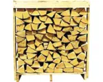 Hornbach Brennholz Buche halbfrisch 33 cm 1,0 Raummeter ca. 550kg auf Palette
