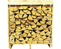 Brennholz halbfrisch Buche 33 cm 0,85 Raummeter auf Palette
