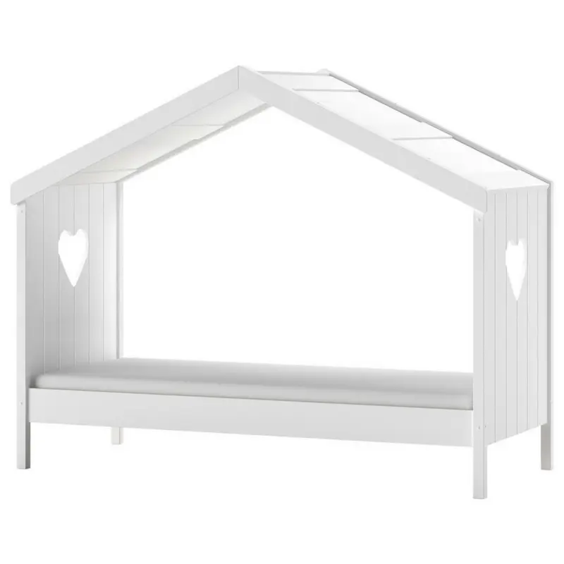 Hausbett 90/200 cm in Weiß