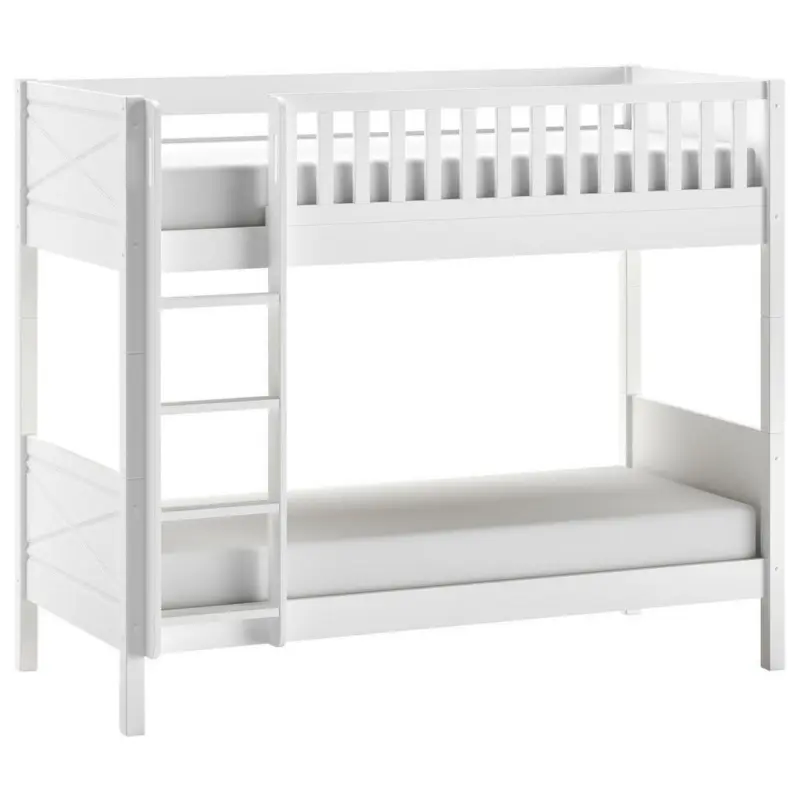 Etagenbett 90/200 cm Weiß