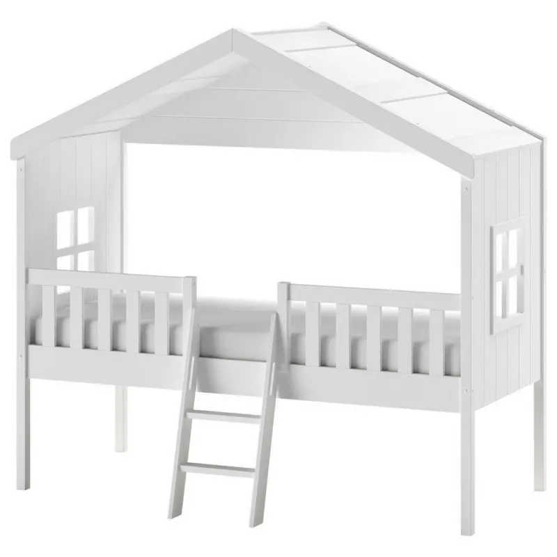 Hausbett 90/200 cm in Weiß