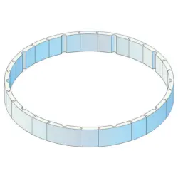 Pool-Isolationsset T60 Ø360Cm 360 cm