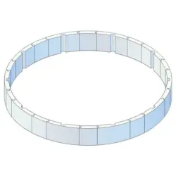 Pool-Isolationsset T60 Ø550Cm 550 cm