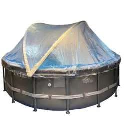 Pooldach Cabrio Dom 15124