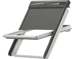 VELUX Solar-Rollladen SSL UK04 134x98 cm inkl. Funk-Wandschalter