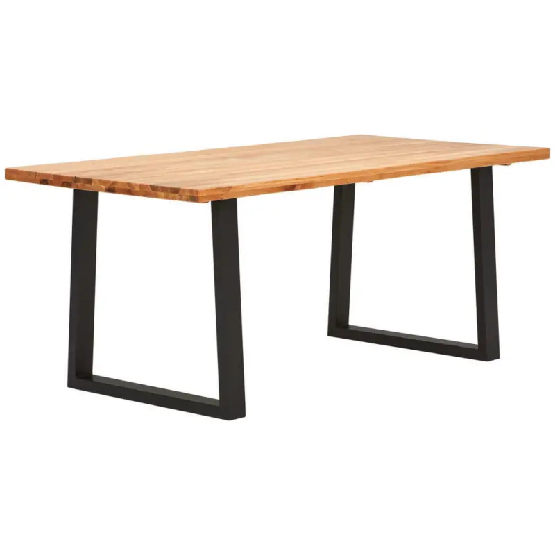 Esstisch in Holz, Metall 180/75/90 cm