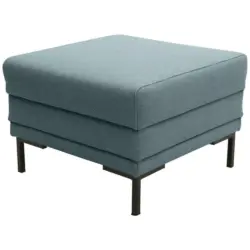 Hocker in Textil Petrol