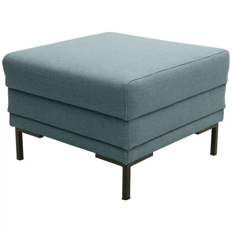 Hocker in Textil Petrol