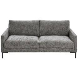 Dreisitzer-Sofa in Webstoff Grau