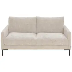 2,5-Sitzer in Webstoff Creme