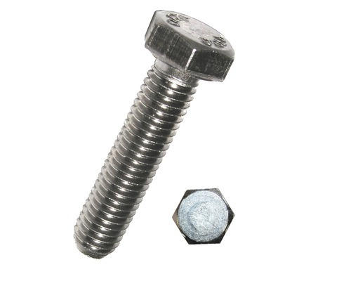 Sechskantschraube o. Schaft 5 x 12 mm, DIN 933 verzinkt 100 Stück