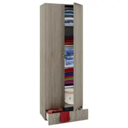 Mehrzweckschrank in Buchefarben