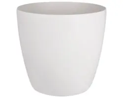 Übertopf elho Brussels mit Rollen Kunststoff Ø 40 cm weiß