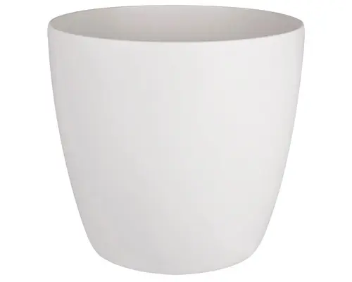 Übertopf elho Brussels mit Rollen Kunststoff Ø 40 cm weiß