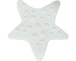Anti-Rutsch-Sticker Asterie 13x13 cm weiß 5 Stück