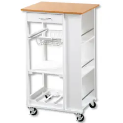 Servierwagen in Weiß