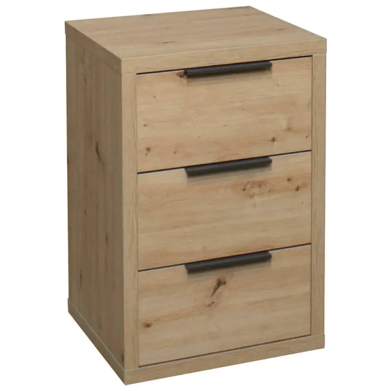 Nachtk&auml;stchen in Eiche Artisan