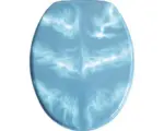 Hornbach WC-Sitz Adob Eleganza Marmor blau
