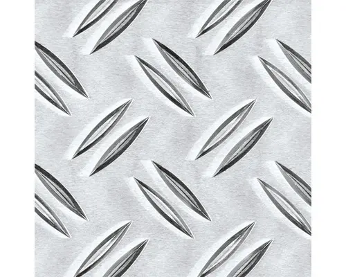 Riffelblech Aluminium 250x500x1,5 mm