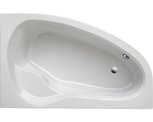 Raumsparbadewanne Ottofond Poel Modell A 860201 175x110 cm weiß