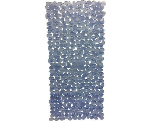 Wanneneinlage Spirella Riverstone 75x36 cm blau klar