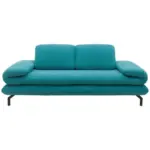 XXXLutz Lauterach - Ihr Möbelhaus bei Bregenz Zweisitzer-Sofa mit Funktionen in Webstoff Petrol
