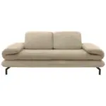 XXXLutz Lauterach - Ihr Möbelhaus bei Bregenz Zweisitzer-Sofa mit Funktionen in Webstoff Beige