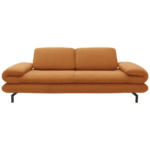 XXXLutz Laa/Thaya - Ihr Möbelhaus in Laa an der Thaya Zweisitzer-Sofa mit Funktionen in Webstoff Orange