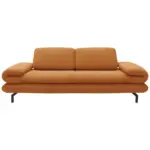 XXXLutz Lauterach - Ihr Möbelhaus bei Bregenz Zweisitzer-Sofa mit Funktionen in Webstoff Orange