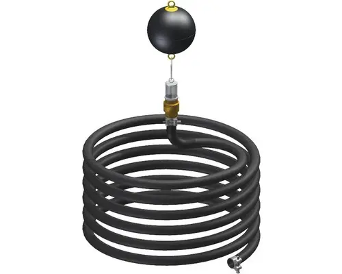 Schwimmender Ansaugfilter Greenlife inkl. 5 m Saugschlauch