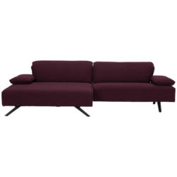 Ecksofa in Flachgewebe Lila