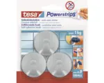 Hornbach Mini-Haken Tesa Powerstrips rund chrom matt