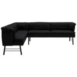 Eckbank 188/274 cm in Anthrazit