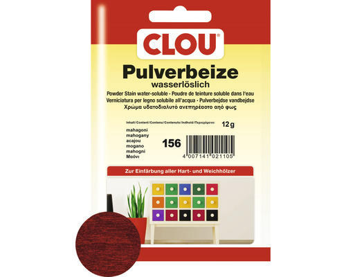 Clou Pulverbeize mahagoni 12 g