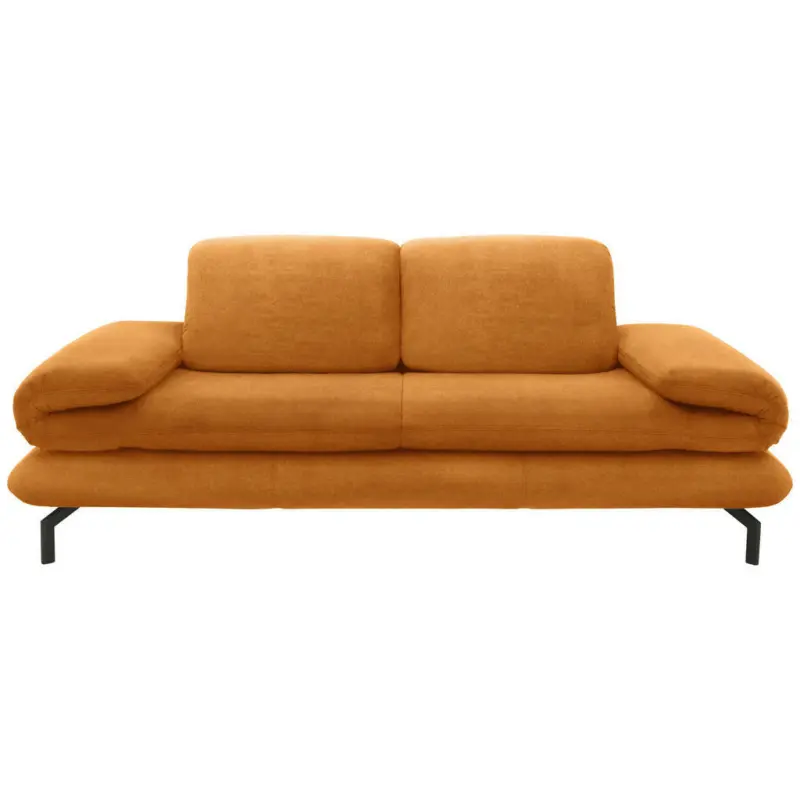 2,5-Sitzer mit Funktionen in Webstoff Orange