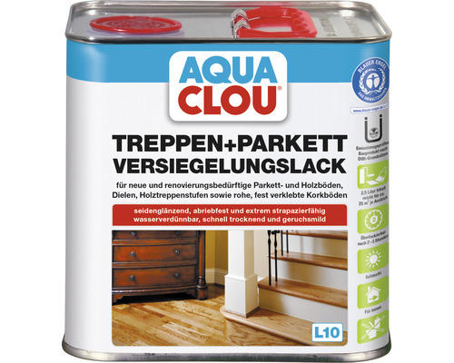 Clou Treppen- und Parkettversiegelung L10 2,5 l