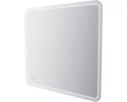 Lichtspiegel Baden Haus Touch ein/aus mit hinterbeleuchteten Streifendesign eckig 100x90 cm