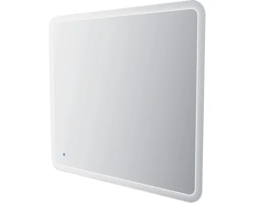 Lichtspiegel Baden Haus Touch ein/aus mit hinterbeleuchteten Streifendesign eckig 100x90 cm