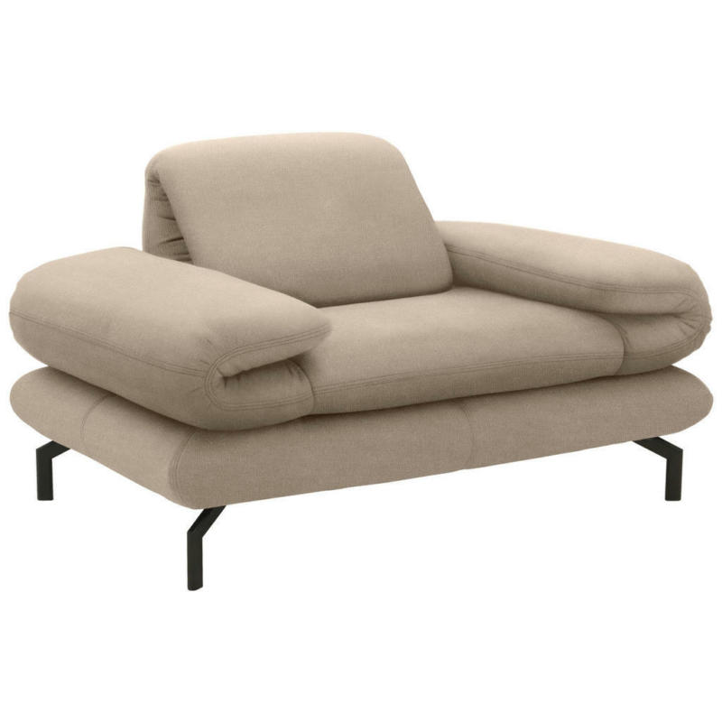 Sessel in Webstoff Beige