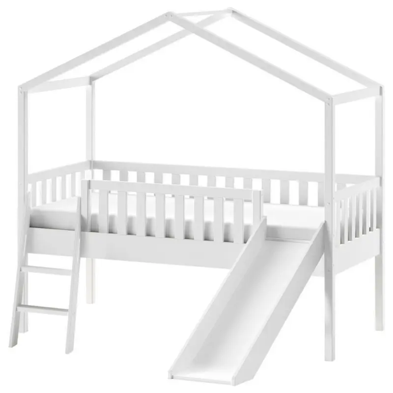 Hausbett 90/200 cm in Weiß