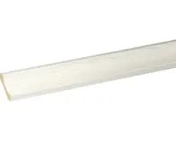Hohlkehlleiste 28x28x2400 mm esche weiß