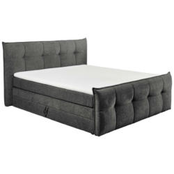 Boxspringbett 180/200 cm in Anthrazit